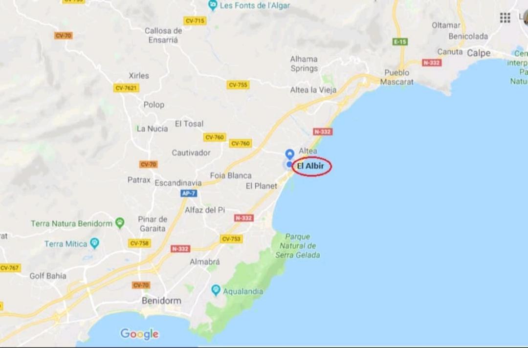 Albir Cosy Apartment El Albir Екстериор снимка